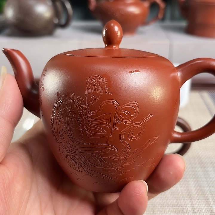 佳***记茶壶紫砂宜兴原矿手工紫砂壶