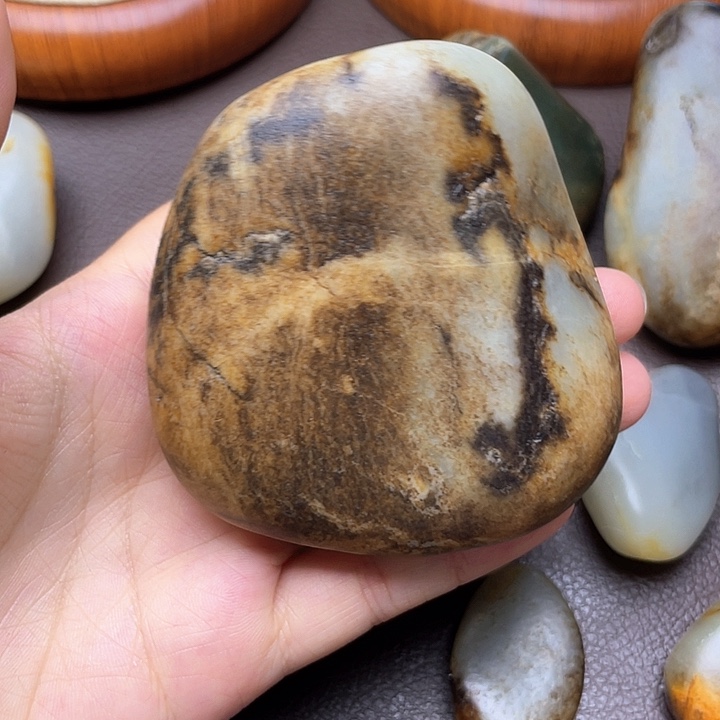 【***】和田玉未镶嵌颈饰13