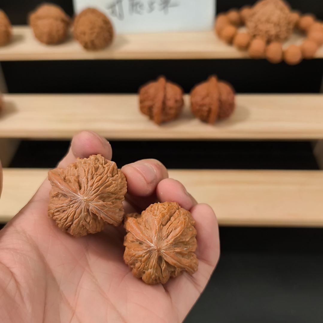 平***樂文玩核桃吊坠37磨盘