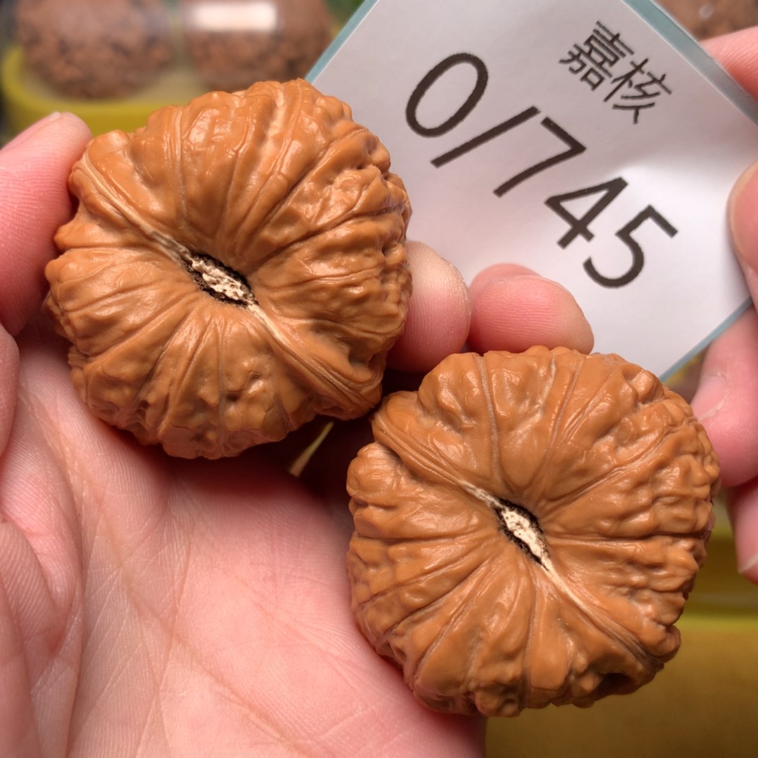 文玩核桃把件肉球南瓜墩42