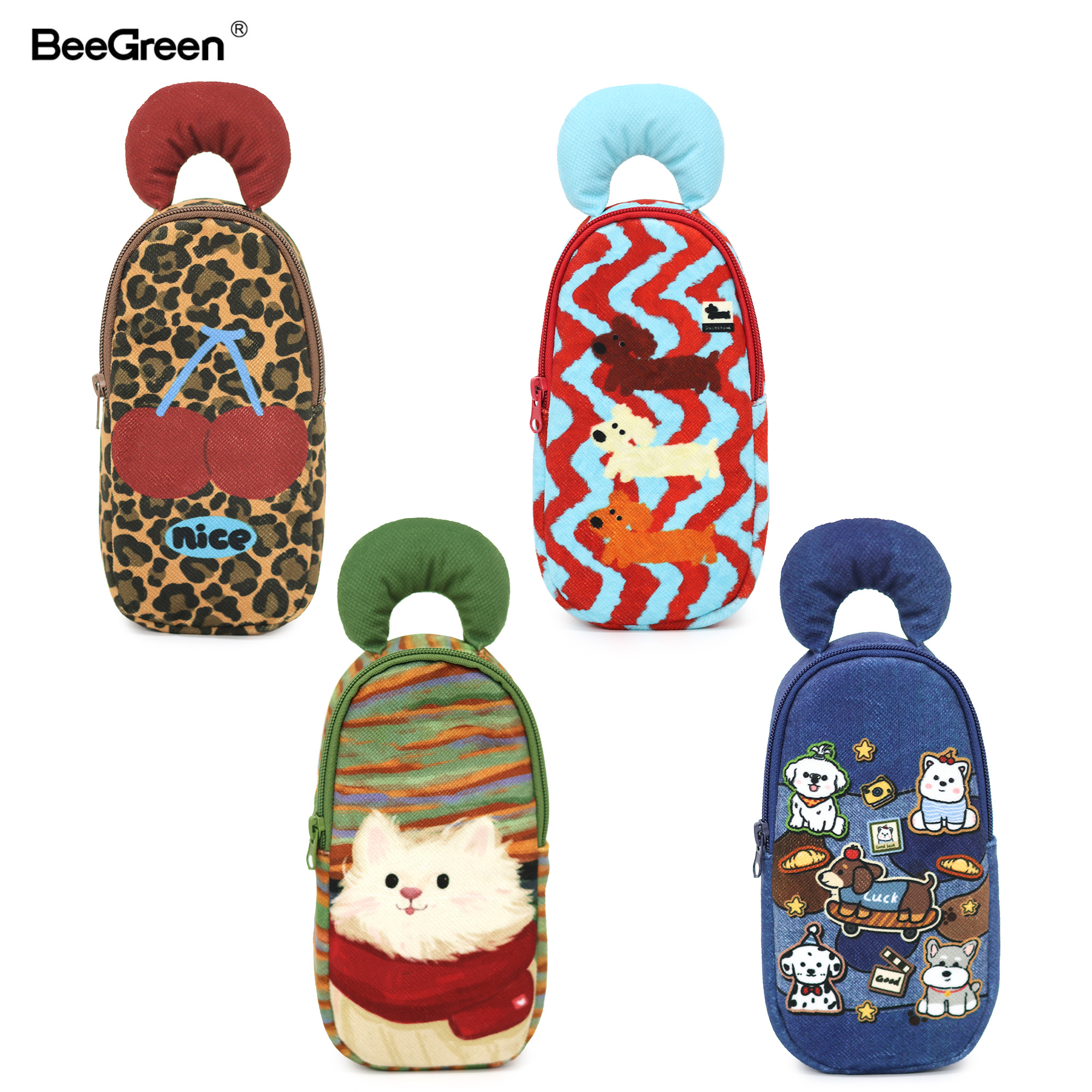 BeeGreen 插画师原创款大疆pocket收纳包ccd相机包防摔保护收纳袋