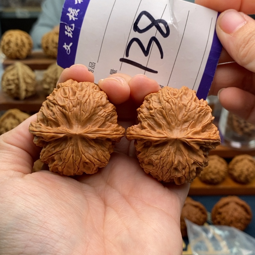 【闪购商品】文玩核桃吊坠43苹果园