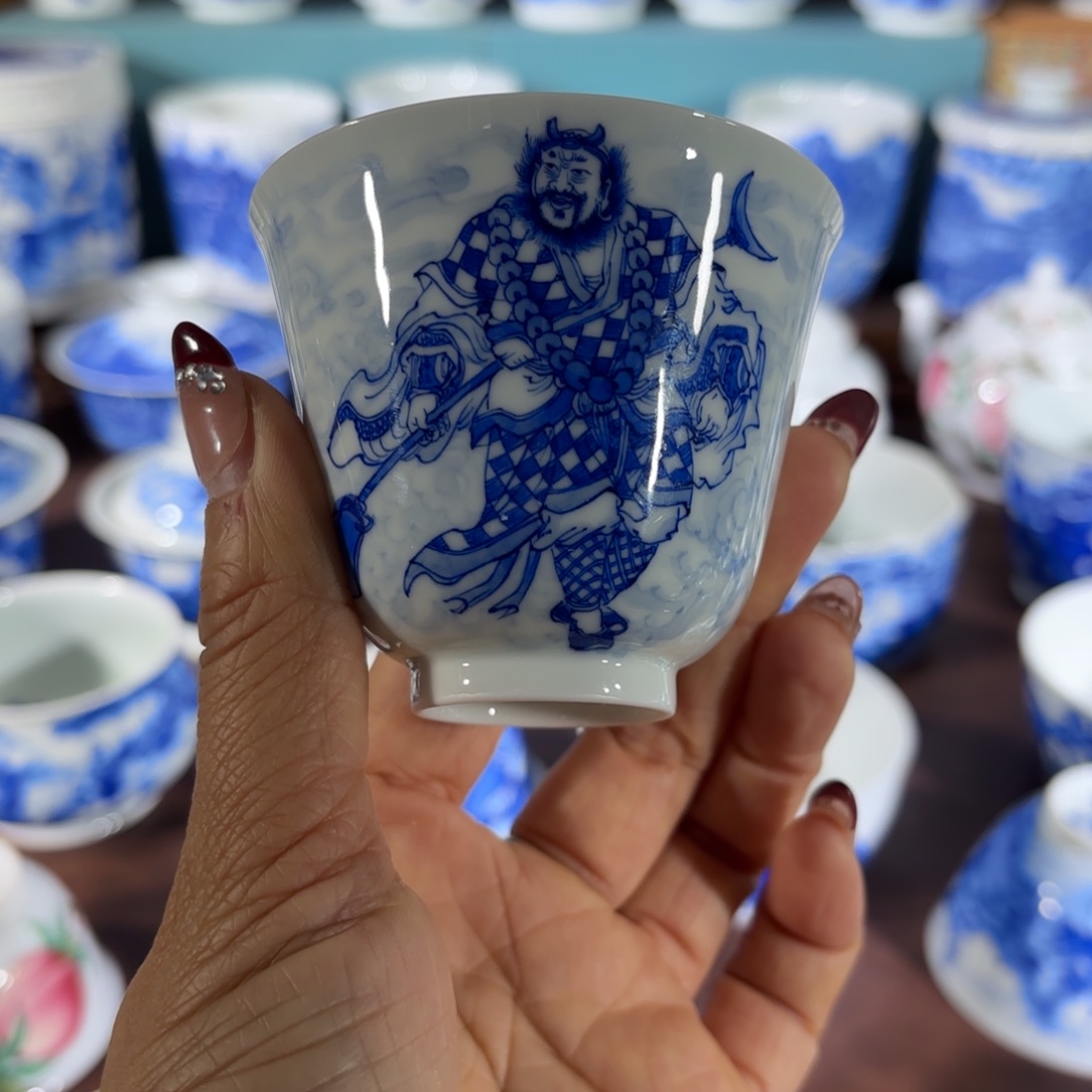 秋***澹全手工全手绘陶瓷