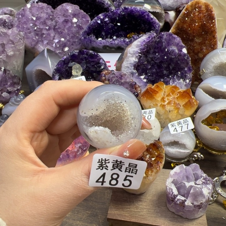 未镶嵌大型摆件（非配饰）紫晶485