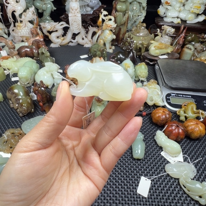 和田玉挂件未镶嵌