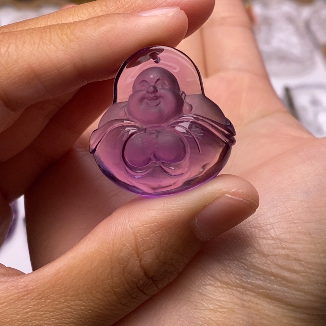 有***应颈饰未镶嵌水晶定制