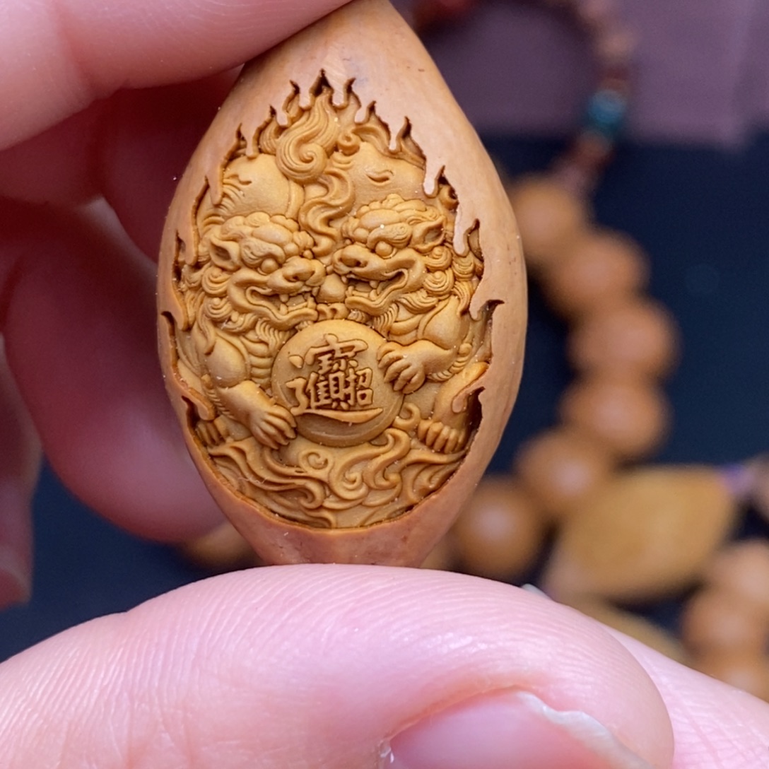 吊坠猴头核桃橄榄猴头