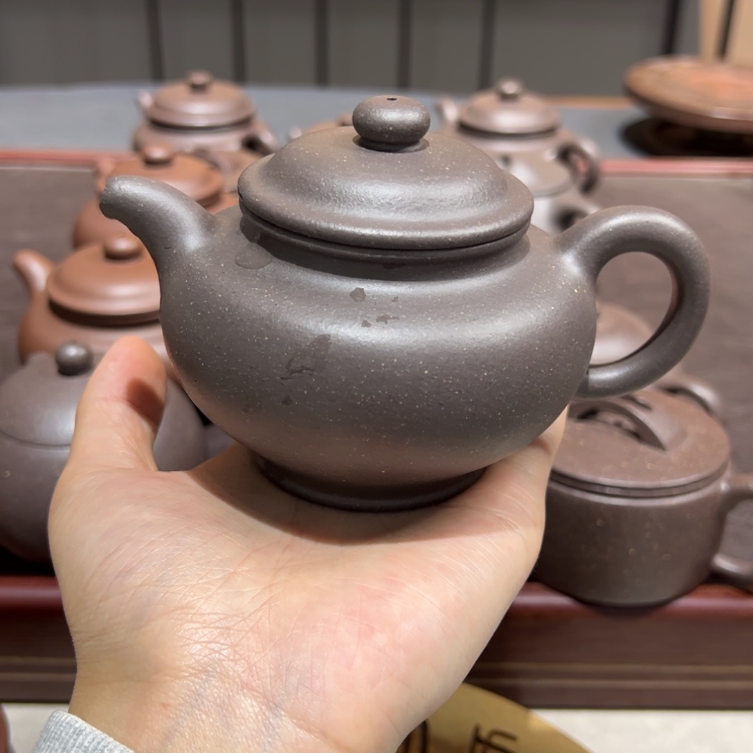 用****1宜兴紫砂壶泡茶喝