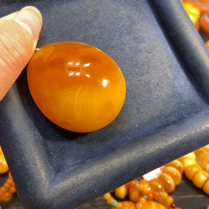 蜜蜡吊坠(不含链)未镶嵌随*蜜蜡