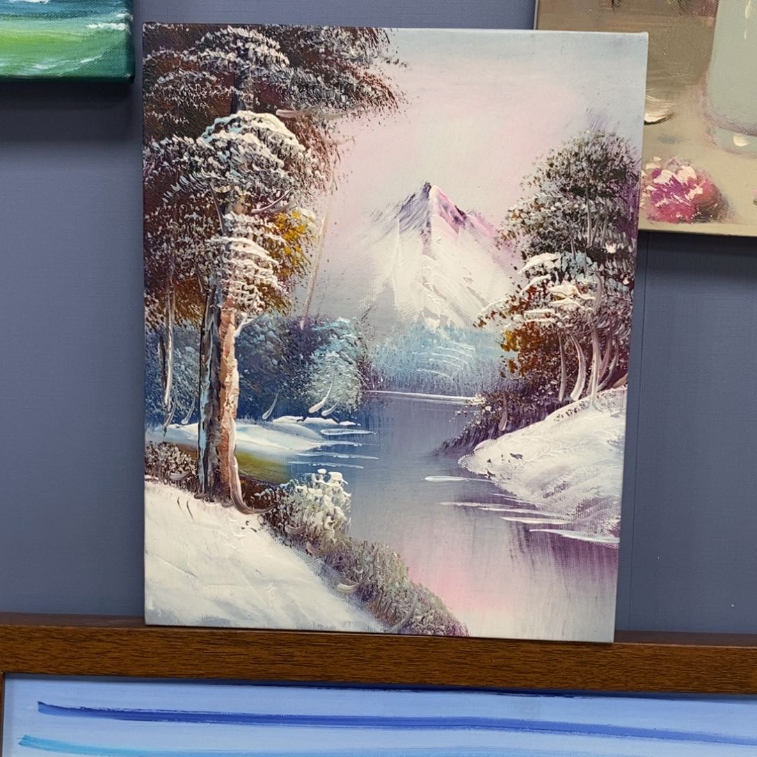 手工手绘精品油画20+25厘米