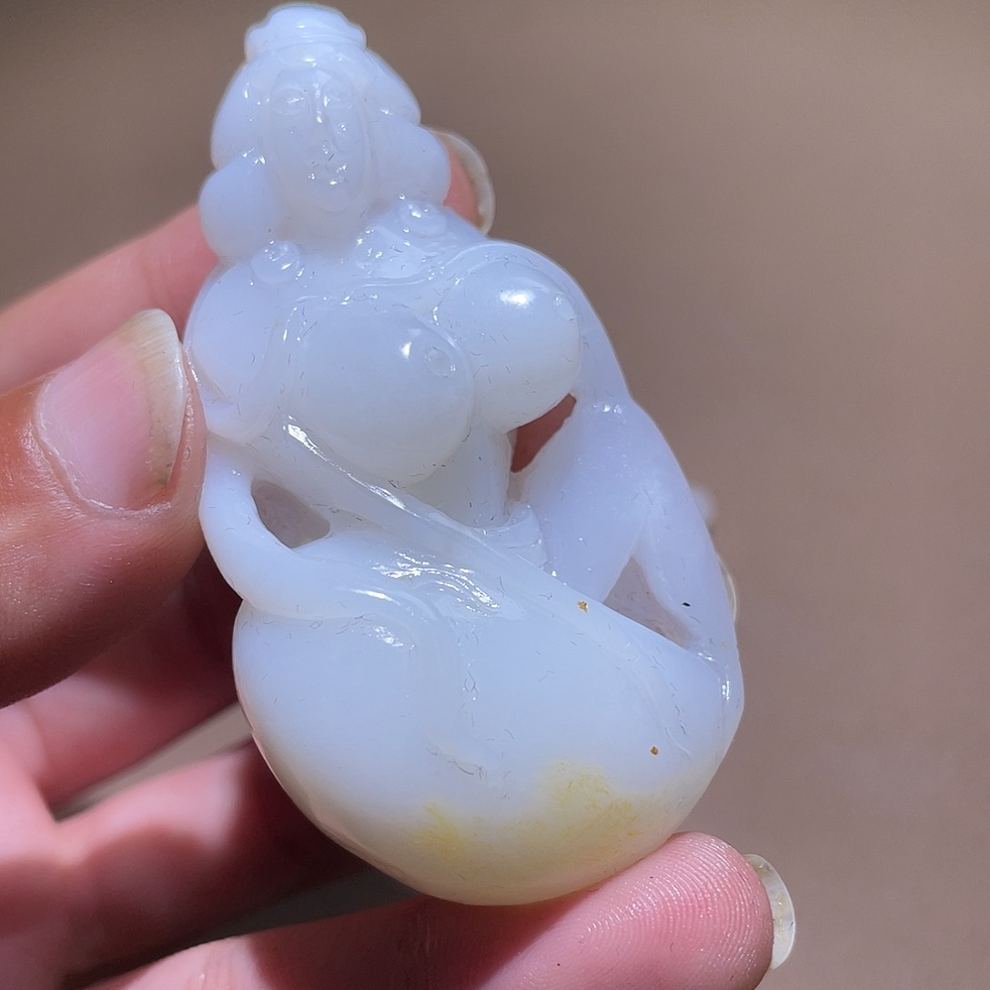 和田玉颈饰未镶嵌Z6