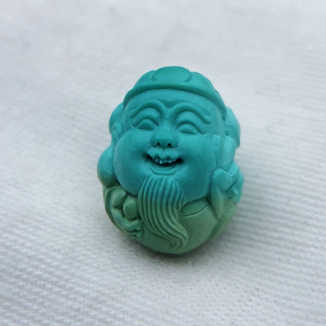 绿松石未镶嵌颈饰