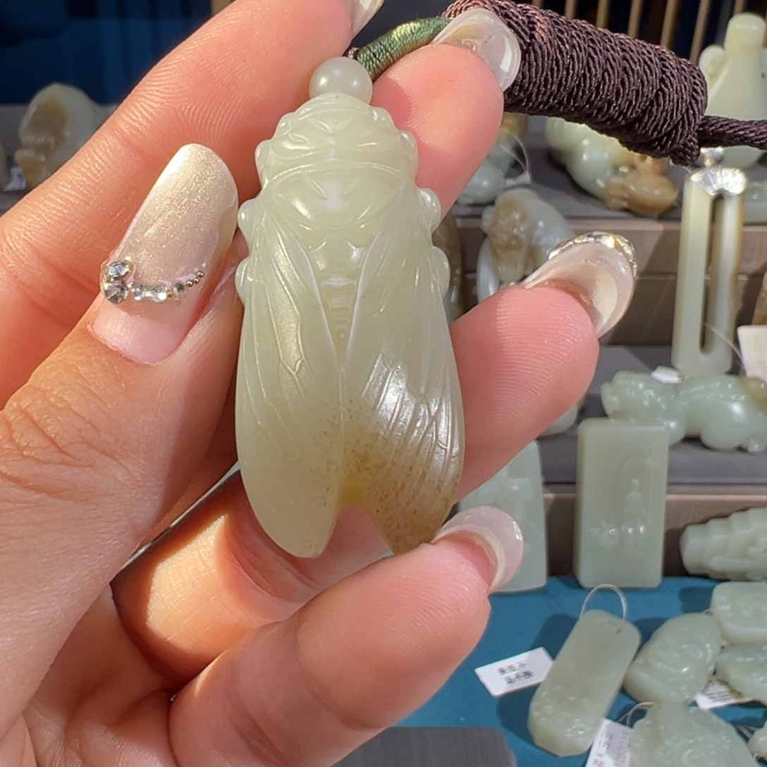 和田玉（糖玉）未镶嵌颈饰