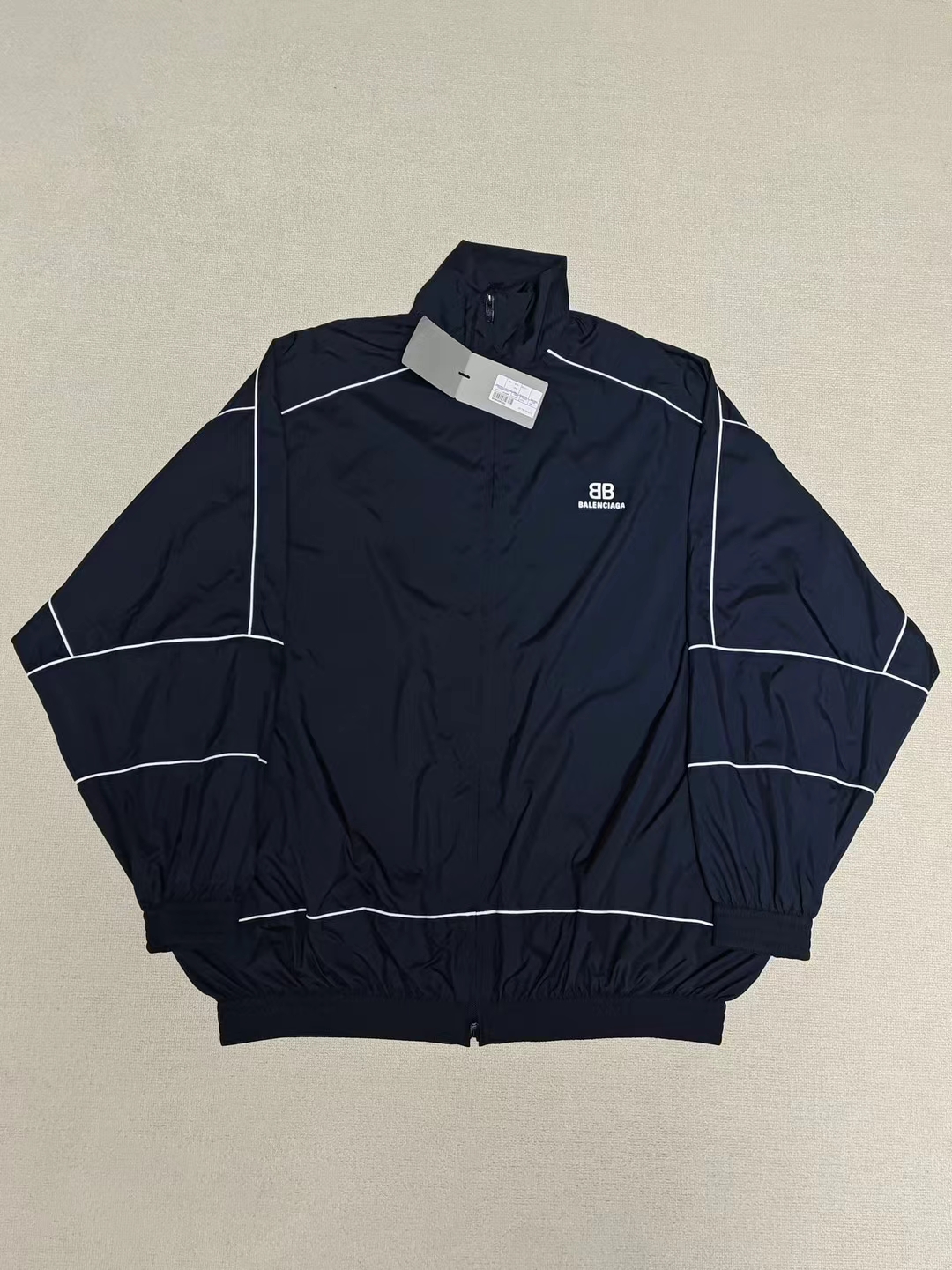 全新未使用 Balenciaga/巴黎世家 36码 sportyb 双B拉链夹克
