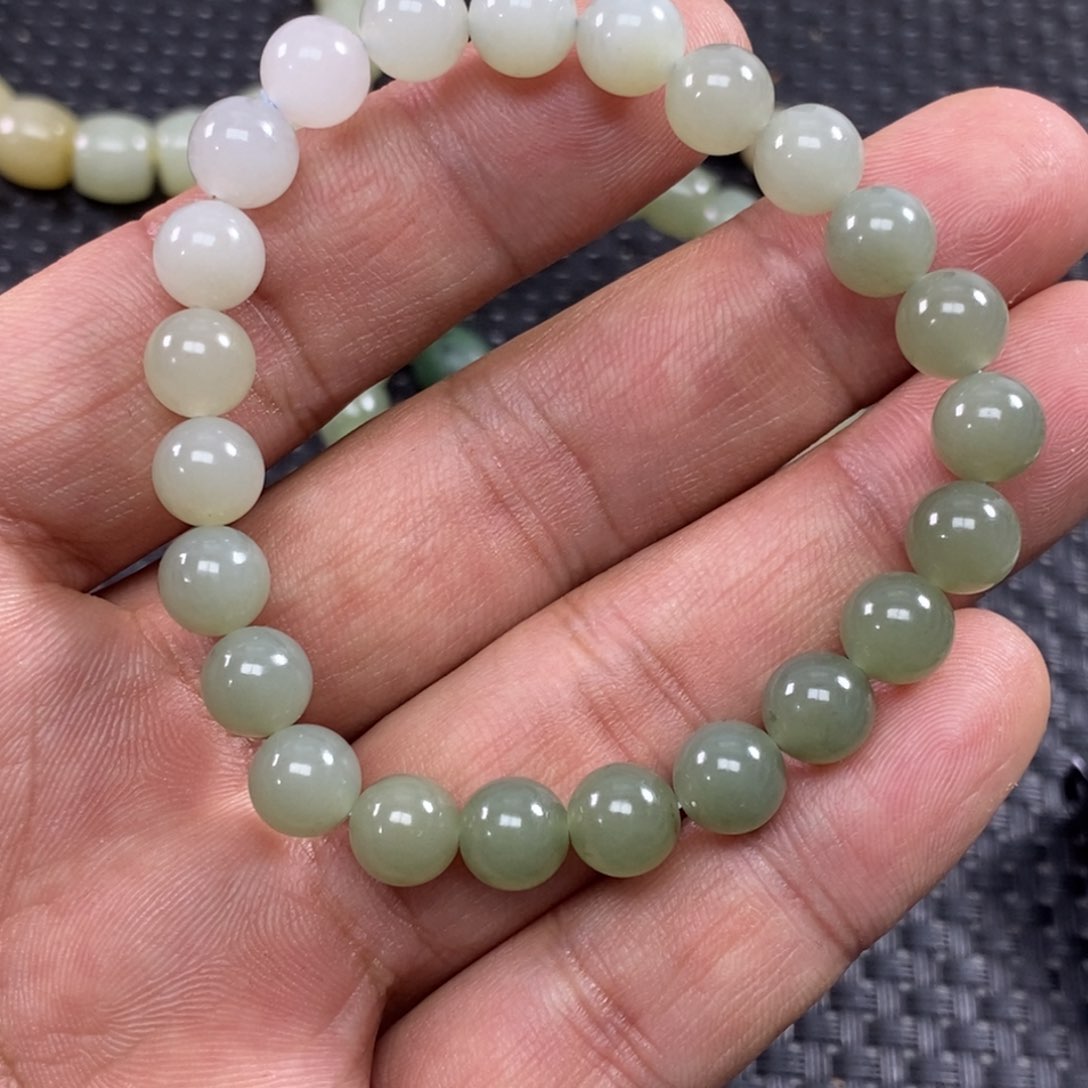 和田玉手链未镶嵌