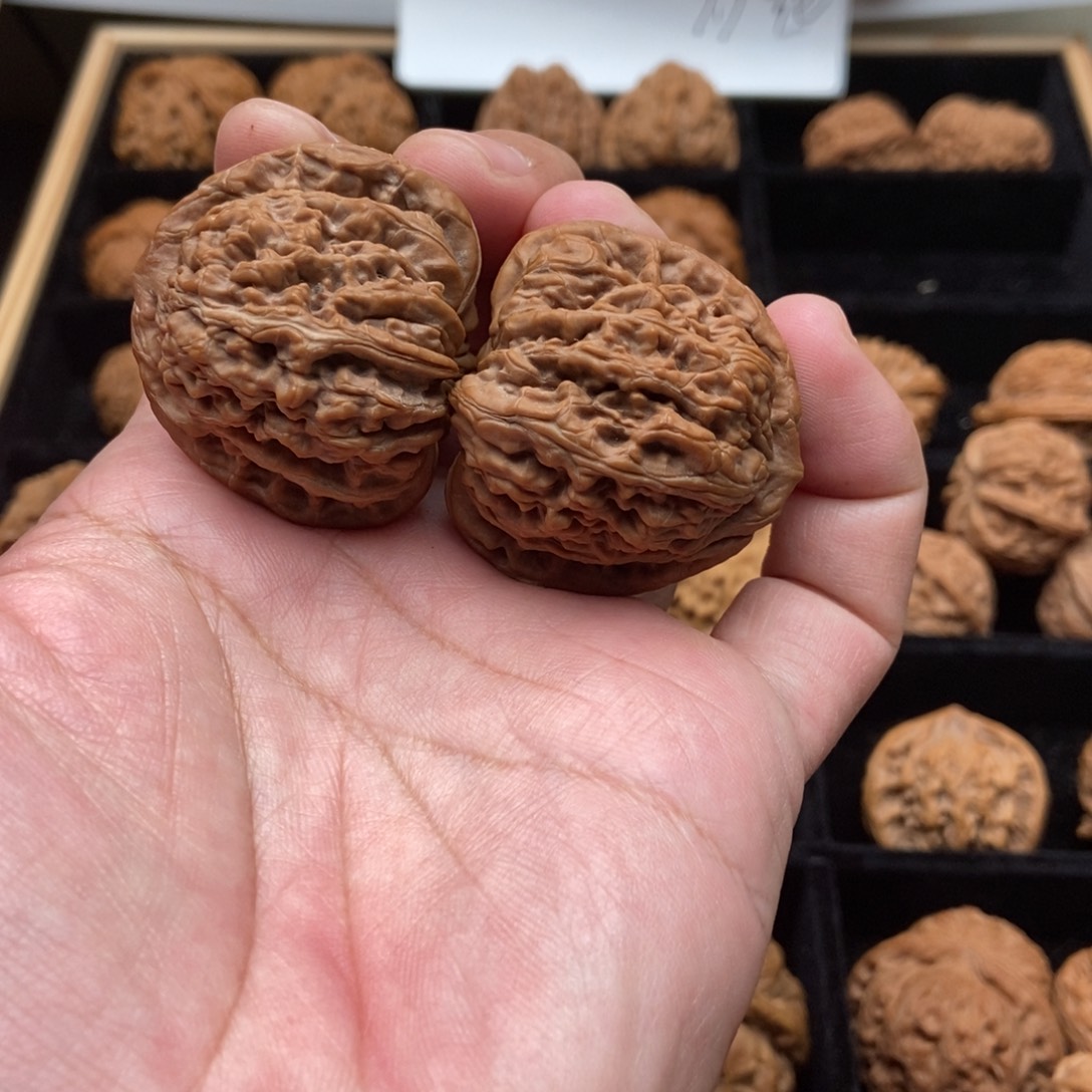 吊坠文玩核桃四座楼练手对