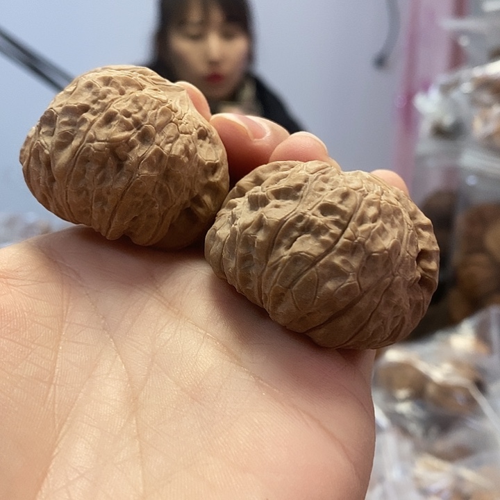 把件文玩核桃42.5南瓜墩油