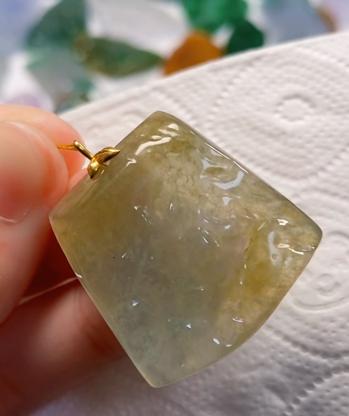 纯天然缅料翡翠A货 2315