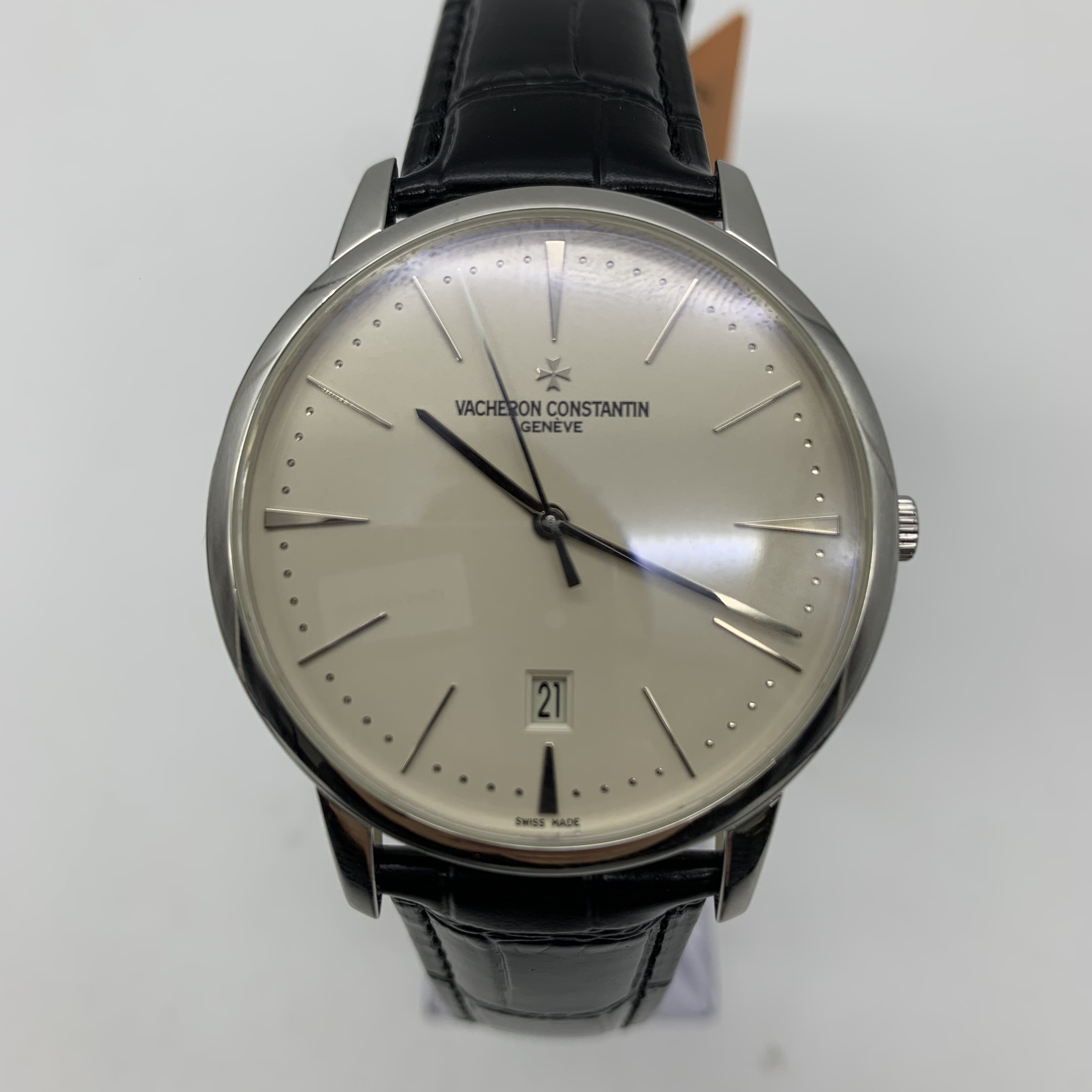 95新 Vacheron Constantin/江诗丹顿 传承系列 机械 18k白金 40MM