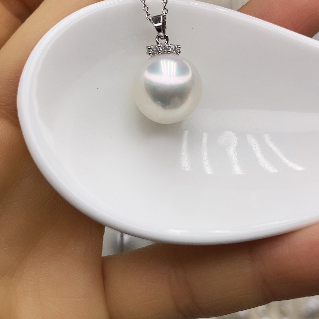 淡水珍珠颈饰合金