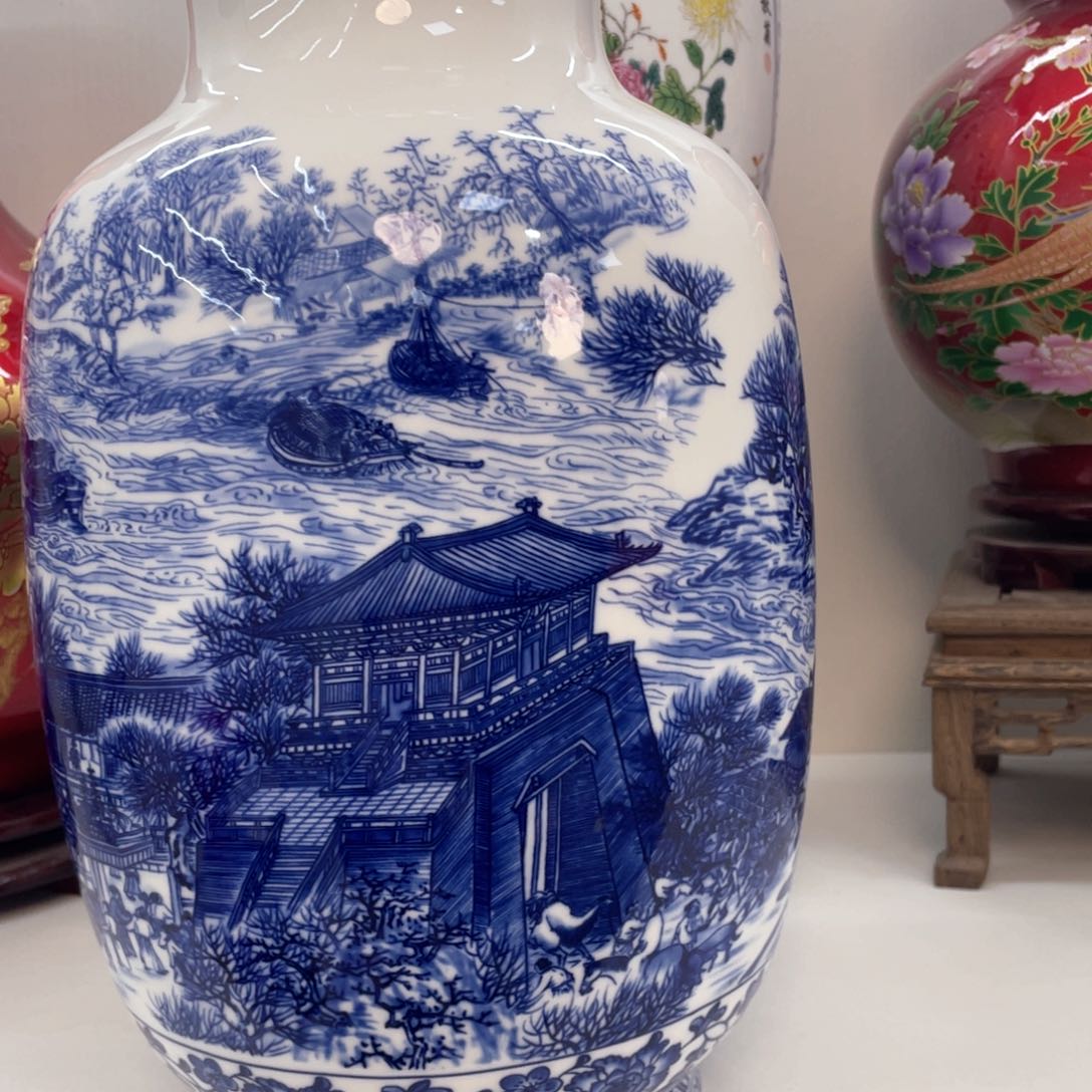 摆件景德镇陶瓷现代工艺品摆件