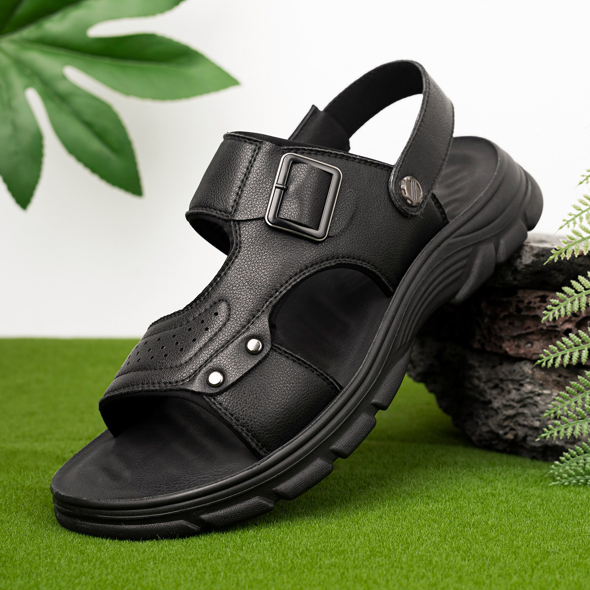 303号男鞋夏季透气清爽凉鞋男沙滩凉鞋男爸爸鞋潮流简约软底凉鞋