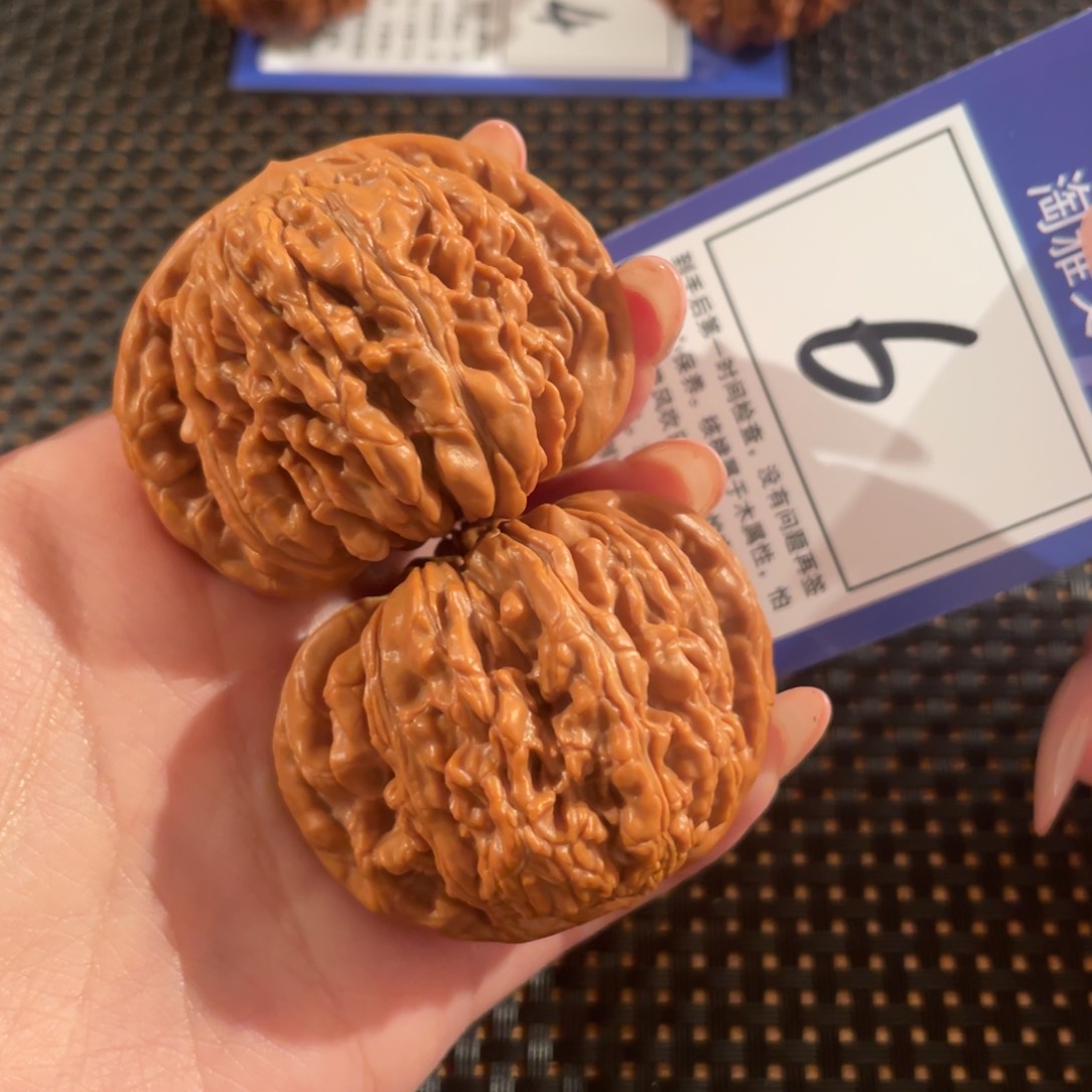 文玩核桃把件6号47尺楼