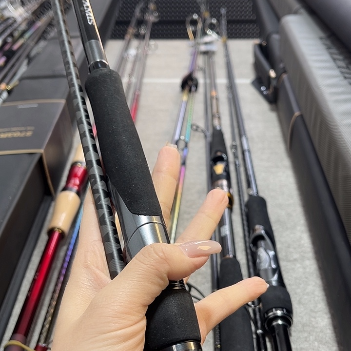 用***6碳素3.8m精品路亚专用3.35直柄