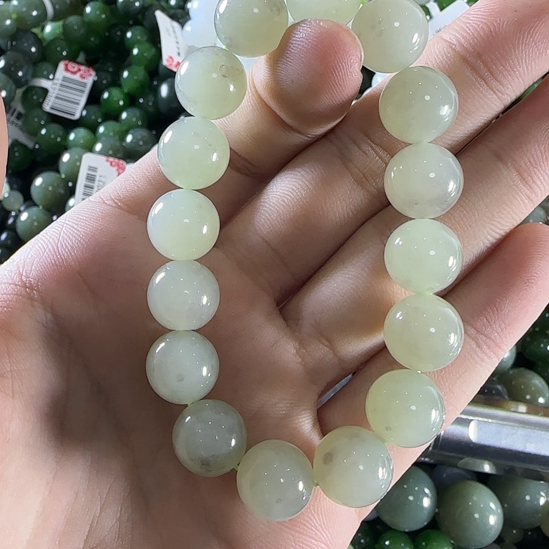 和田玉手链未镶嵌278