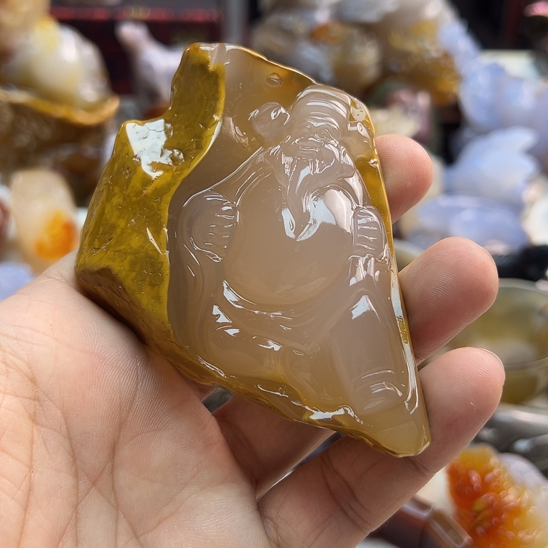 玛瑙/玉髓未镶嵌颈饰