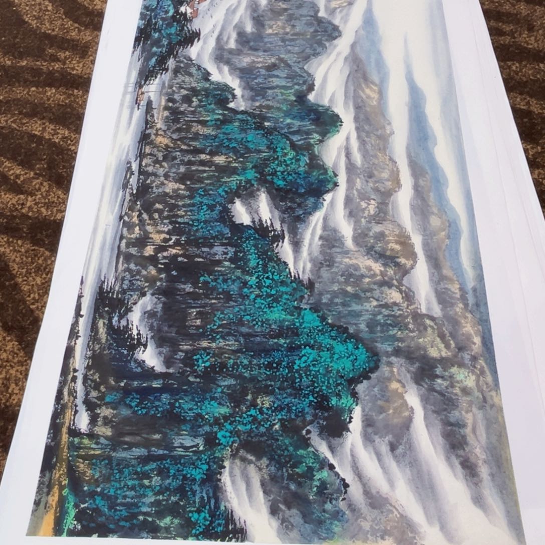 国画河****斗绘画绘画绘画