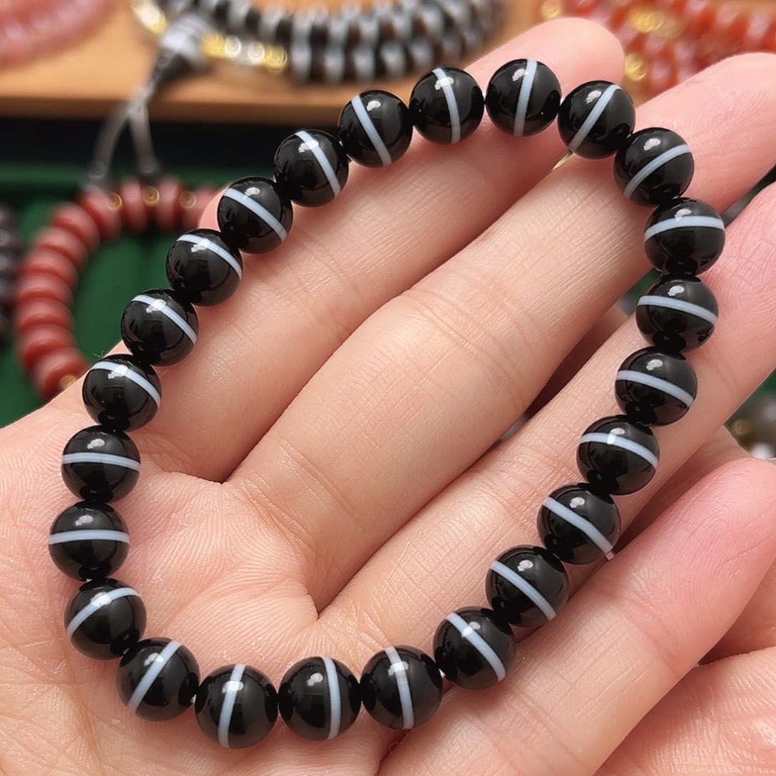 玛瑙/玉髓合金手串