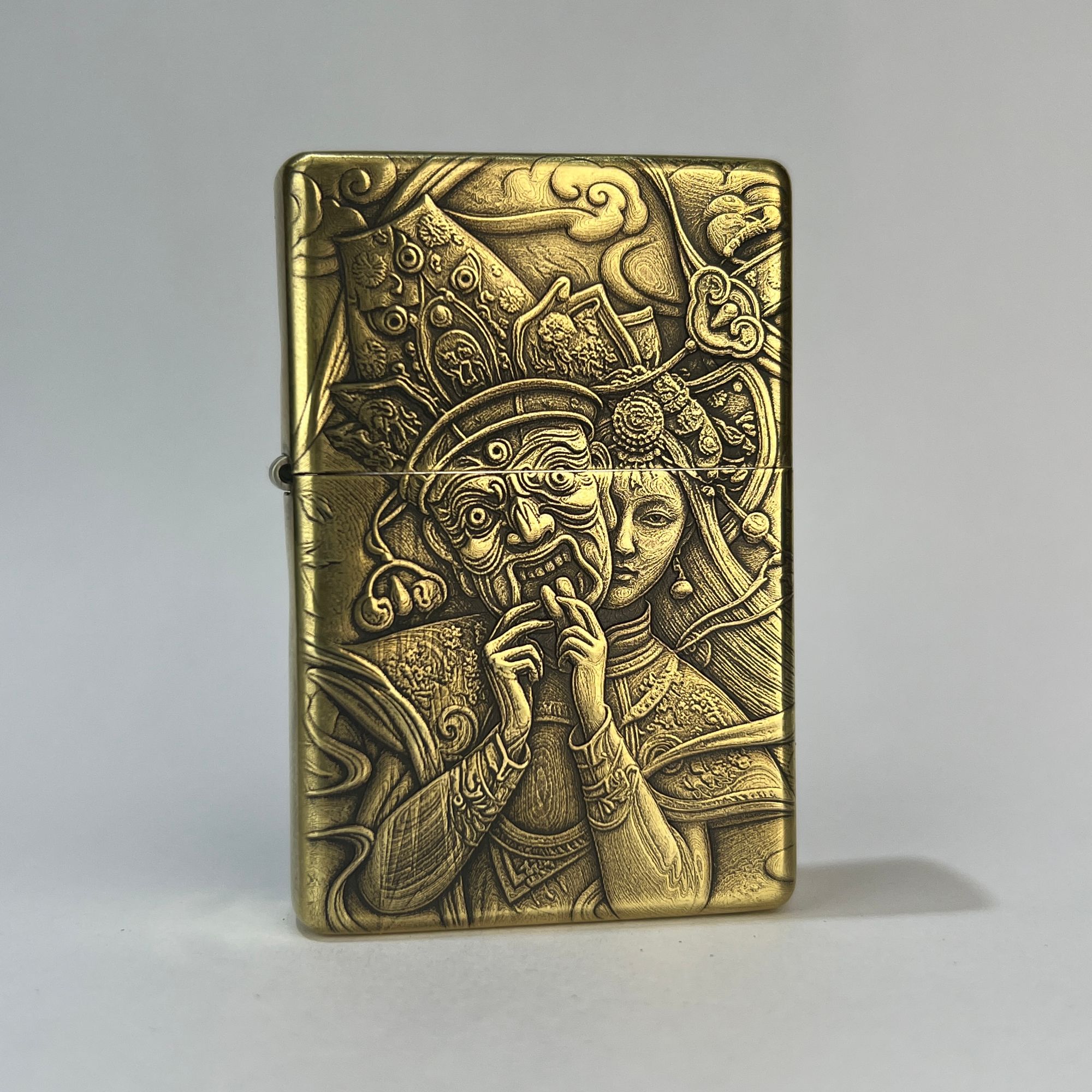ZIPPO/之宝打火机正品1937浮雕扎基拉姆防风煤油收藏 XBL -DYJ1