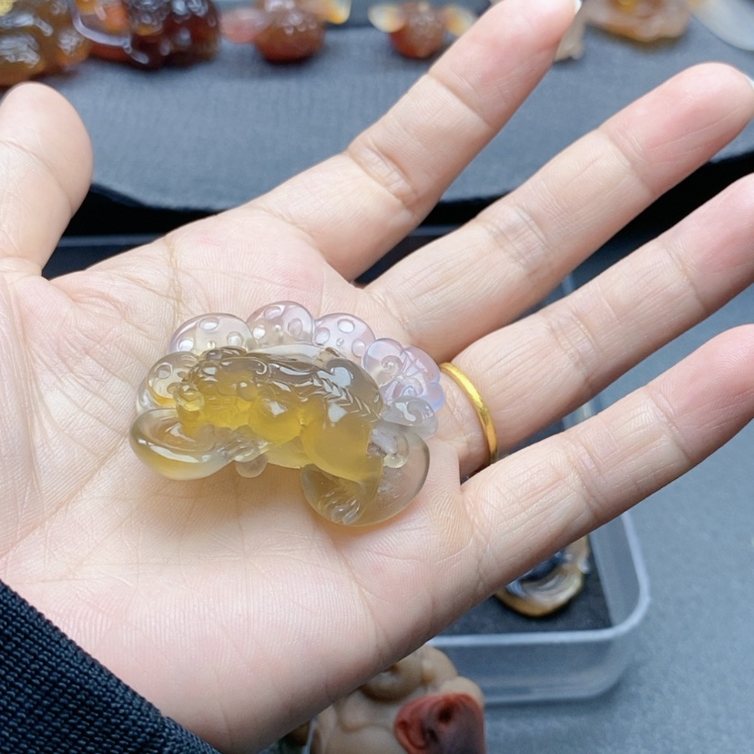 【闪购商品】未镶嵌吊坠定制玛瑙