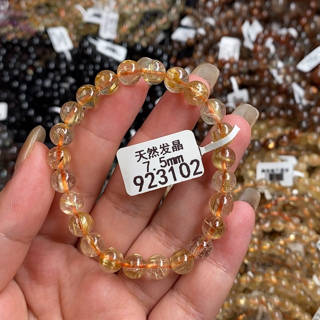 水晶手链未镶嵌水