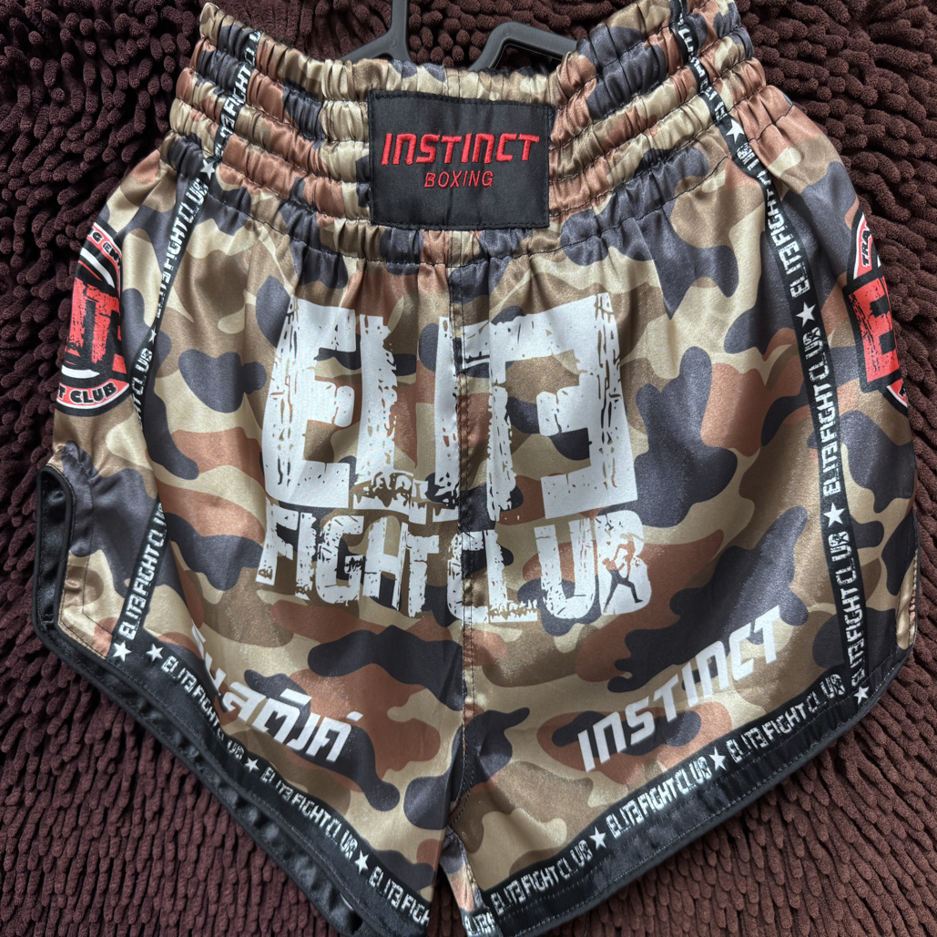 泰国进口速干透气泰拳搏击训练短裤