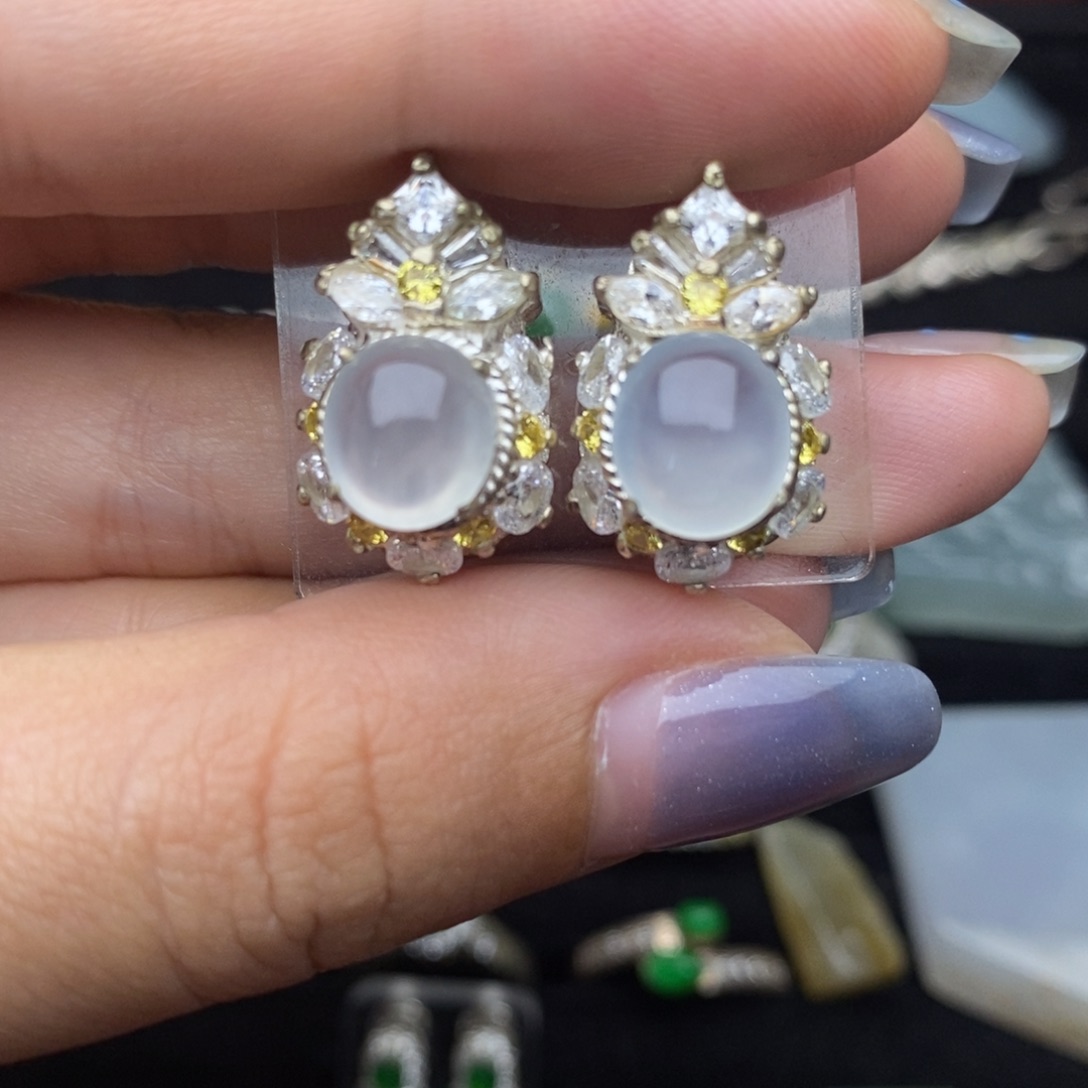 定制翡翠未镶嵌大白冰