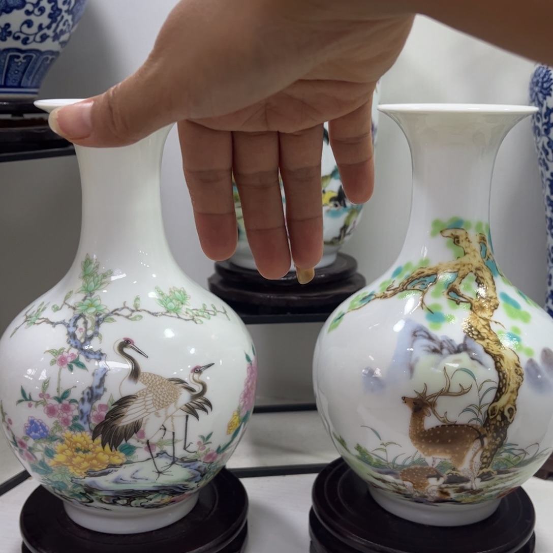 景德镇陶瓷花瓶摆件