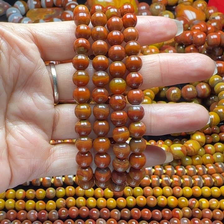 春***里玛瑙/玉髓未镶嵌颈饰