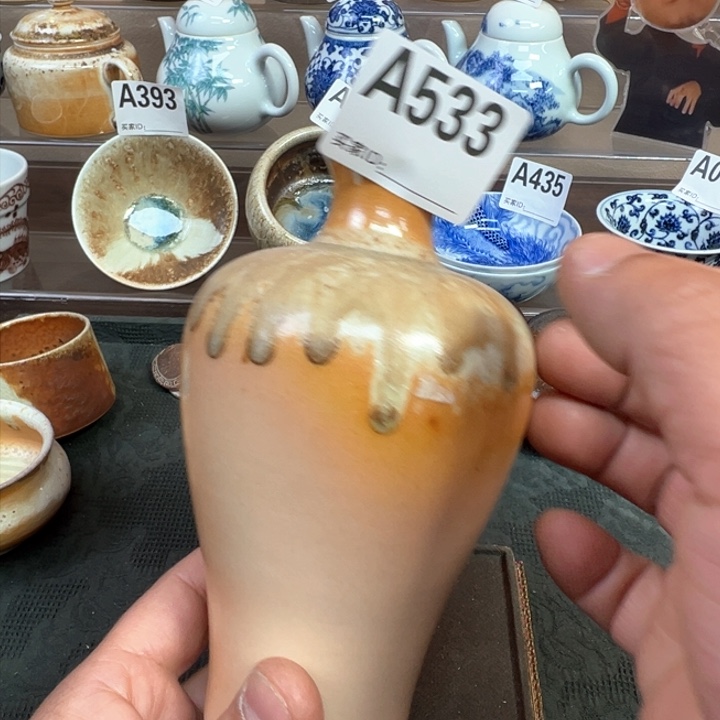 摆件533景德镇手工柴烧茶器