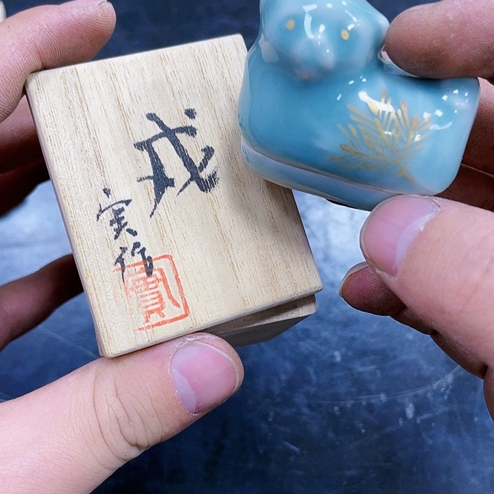 瓷片瓷制作工艺品摆件