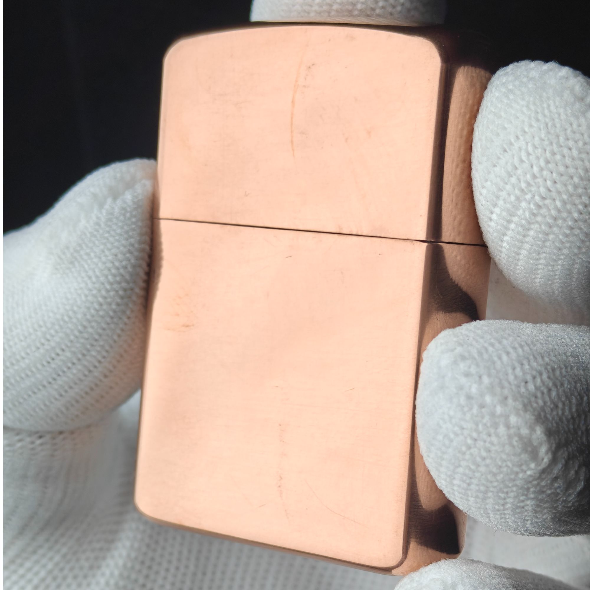 紫铜煤油防风打火机原创设计国标铜机