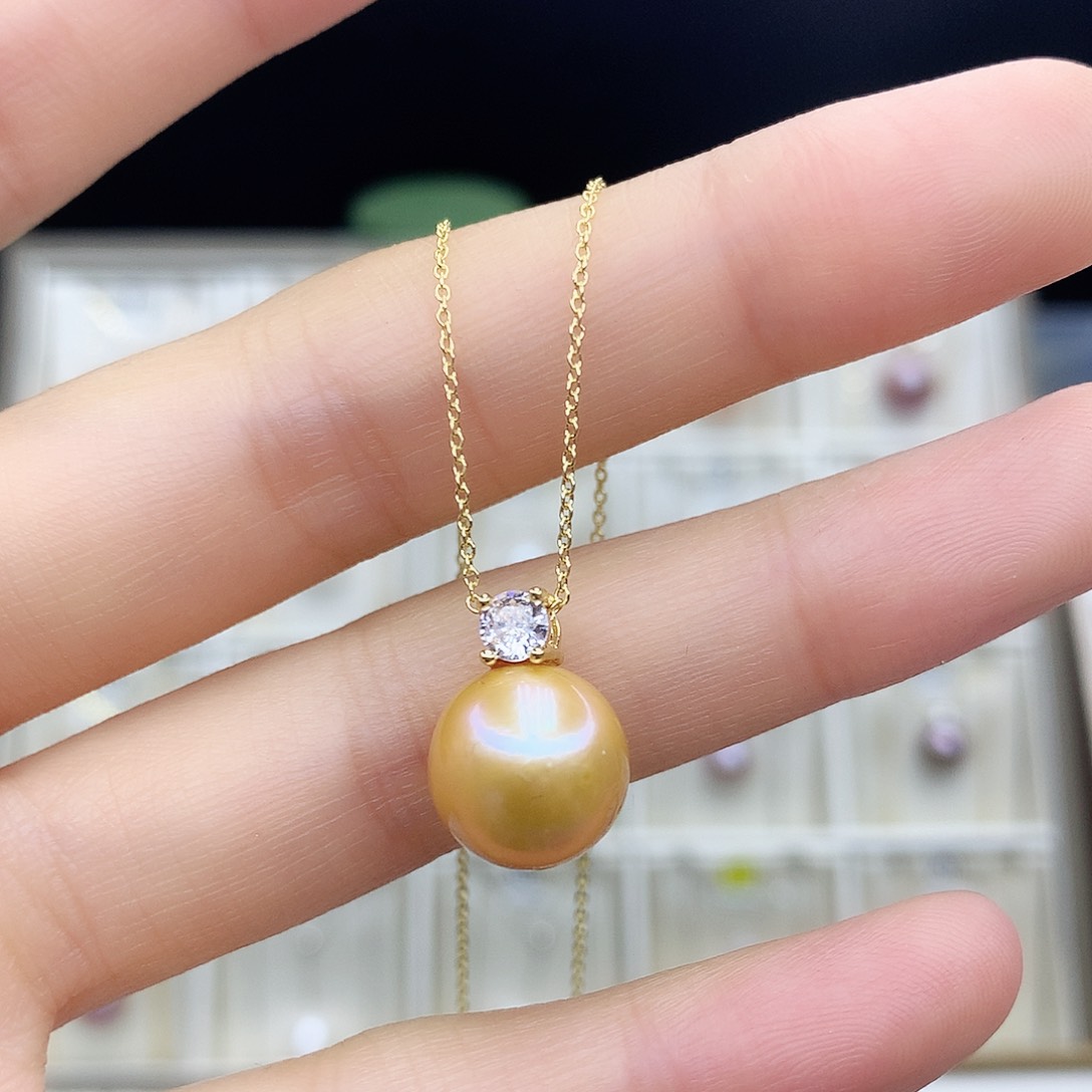 淡水珍珠颈饰合金