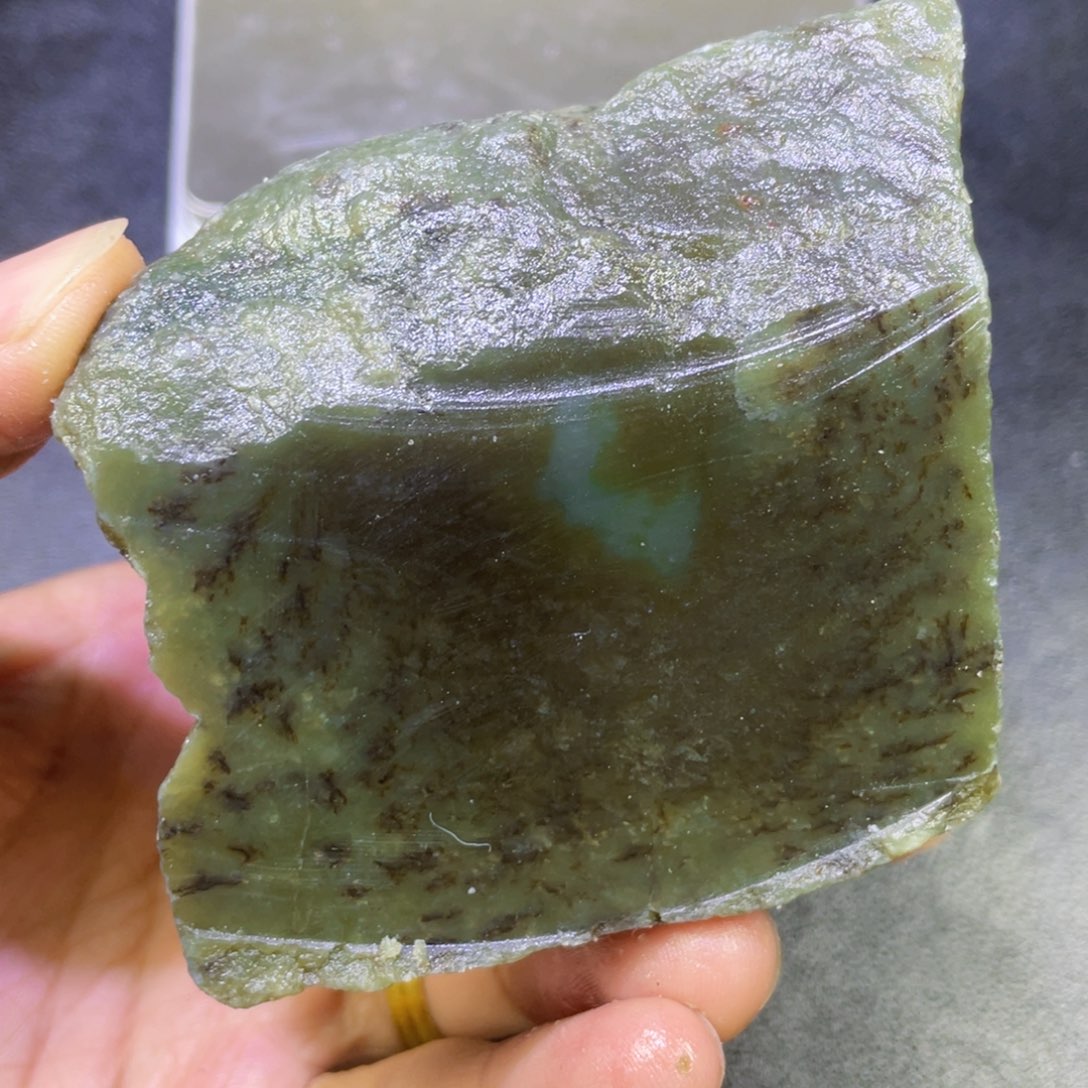 未镶嵌和田玉（糖玉）珠宝半成品