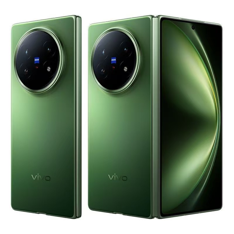 准新品 vivo XFold5轻薄等效6000mAh蓝海电池可靠三防折叠AI手机