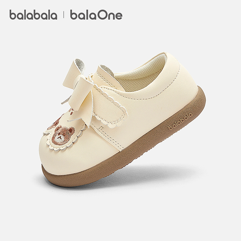 【balaOne】巴拉巴拉童鞋儿童学步鞋女童2026新款春秋防滑透气鞋