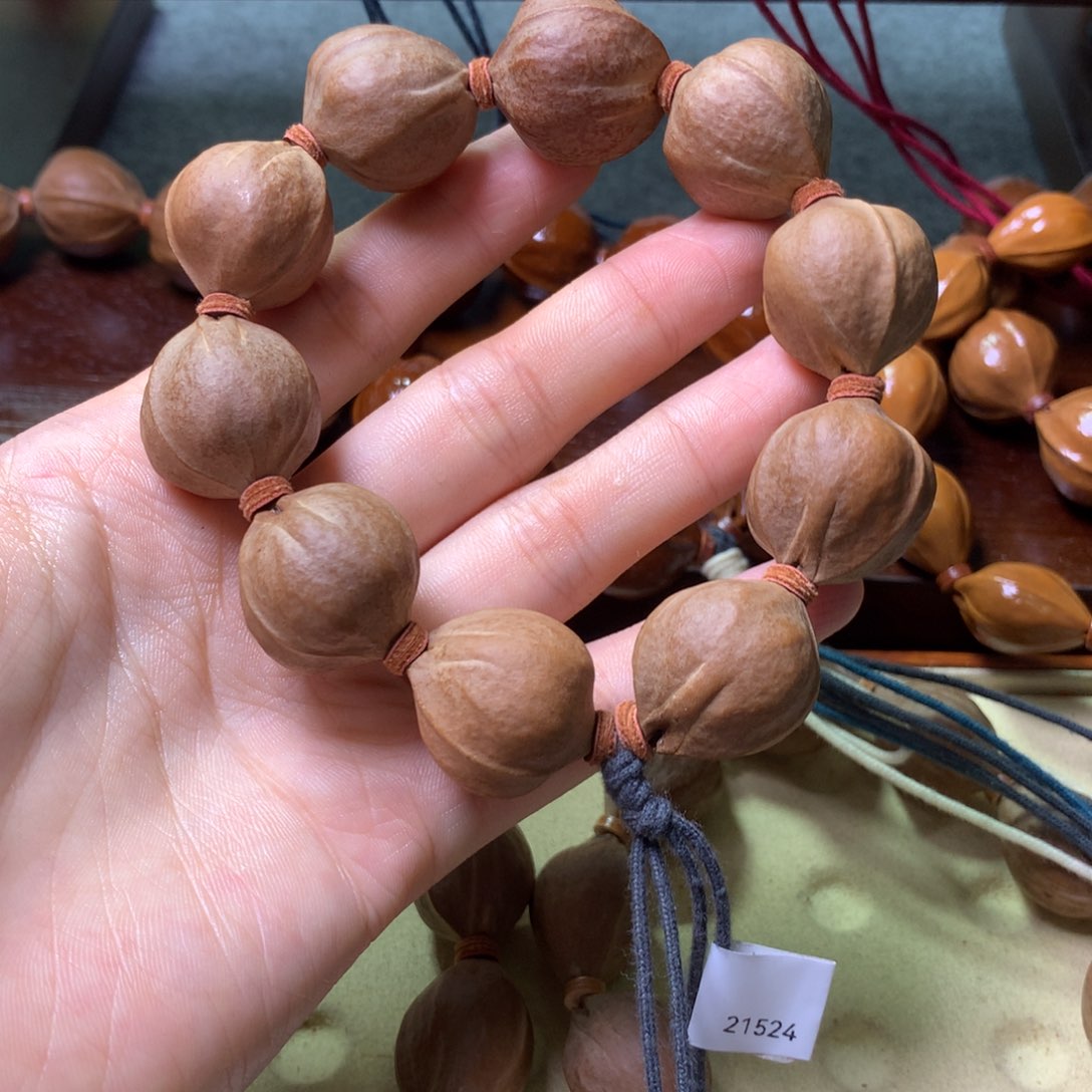 橄榄核手串/手链忽***现梅林铁核21524