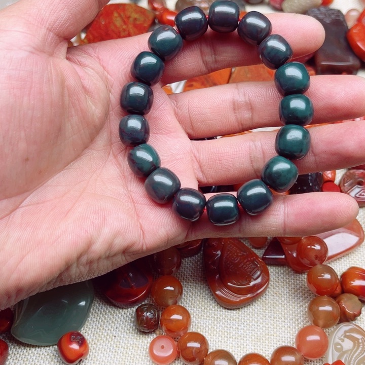 未镶嵌老型手串玛瑙/玉髓