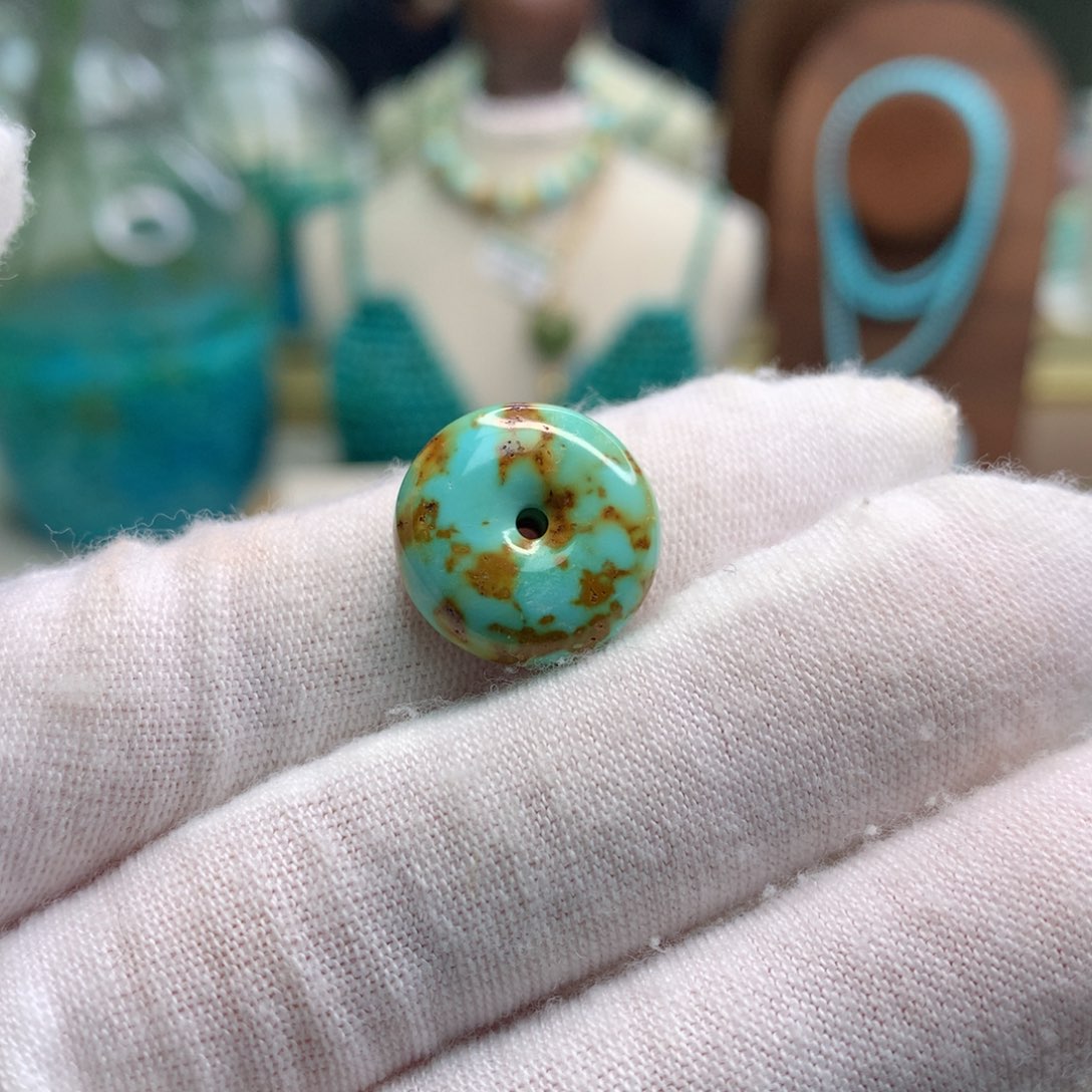 绿松石未镶嵌配饰