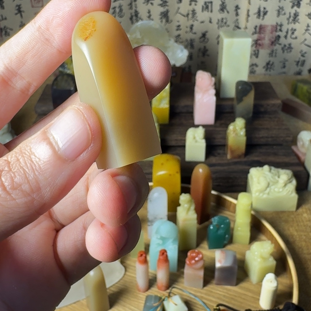 印石青田石寿山芙蓉石